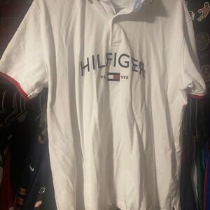 Tommy Hilfiger White Polo Shirt